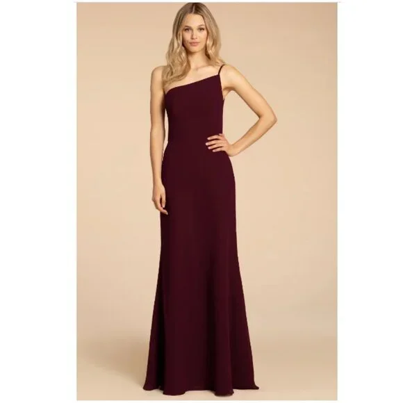 hayley paige one shoulder dress Silver Springs